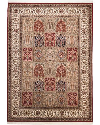 Sirsa Silk Bakt. N 562 red / cream